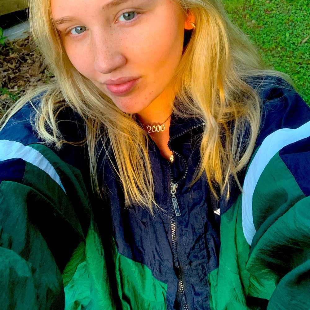 VINTAGE COLOR-BLOCK WINDBREAKER